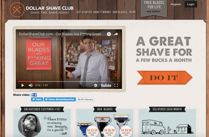 dollar shave club