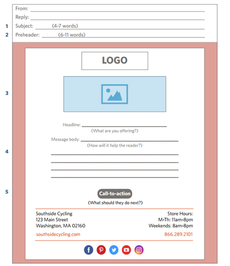 email branded template