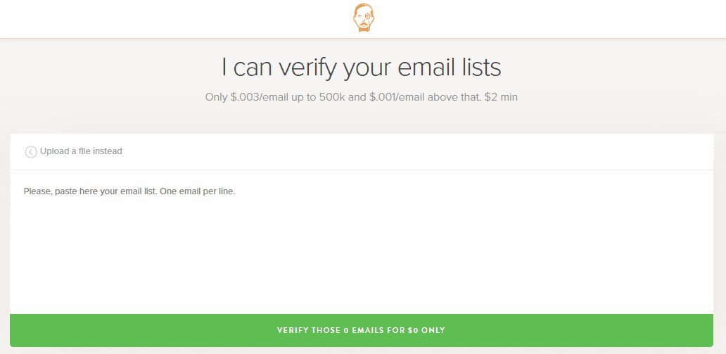 How to verify your email list using Voila Norbert