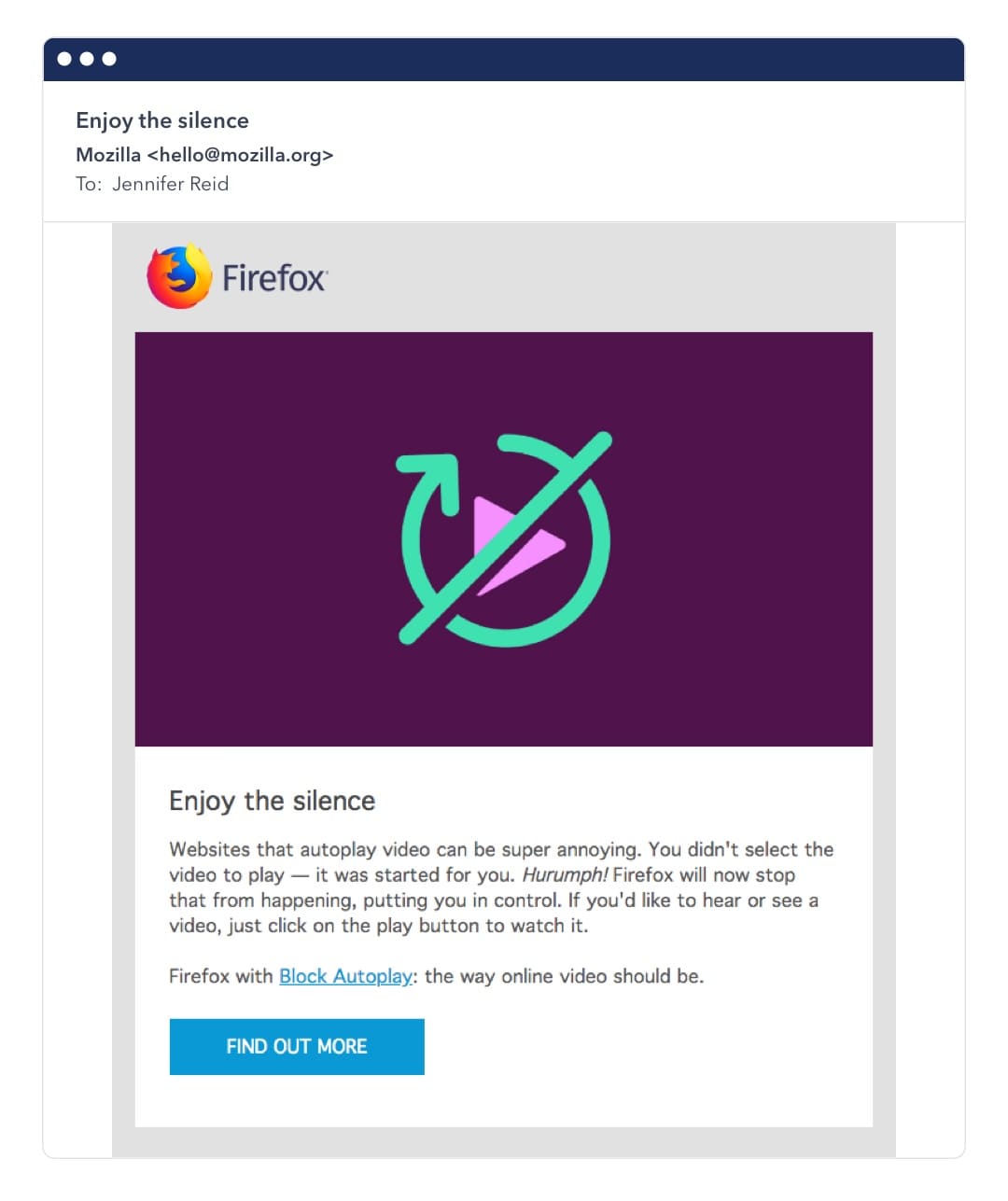 standard html email template