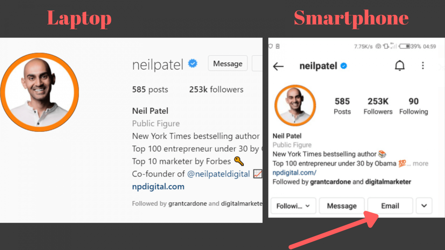 email checker pro instagram